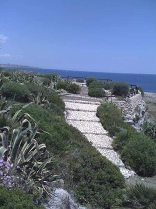 Villa Sebastian- Incomparabile Vista Sul Mare Plemmirio Eksteriør billede